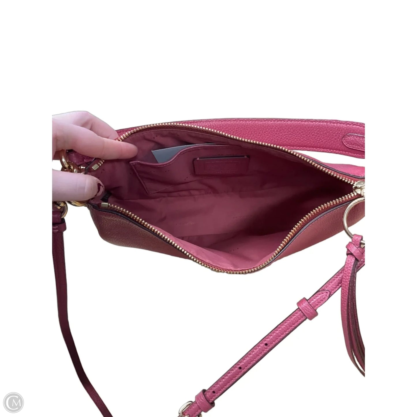 Crossbody Designer By Coach, Size: Medium