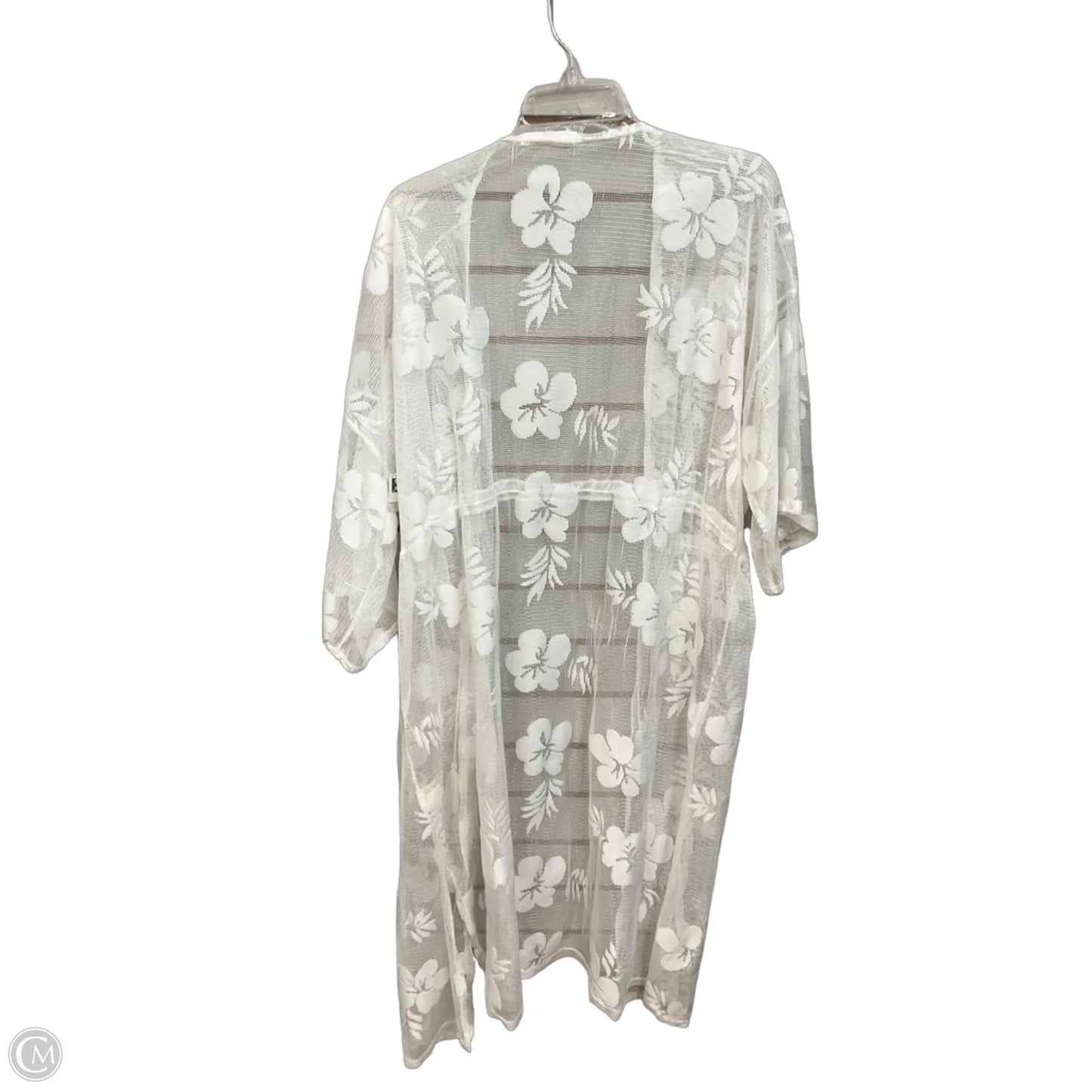 Swimwear Cover-up By Do Everything In Love In White, Size: Osfm