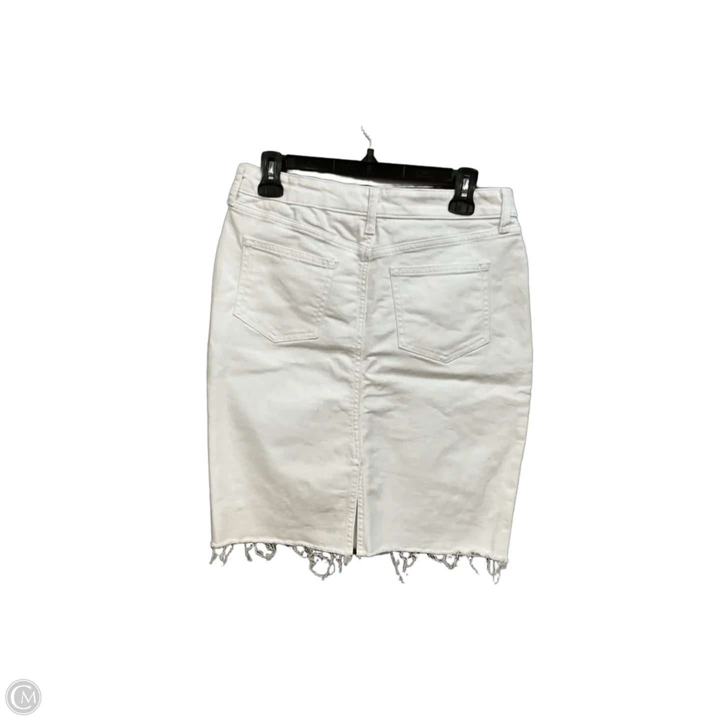 Skirt Mini & Short By Banana Republic In White, Size: 4
