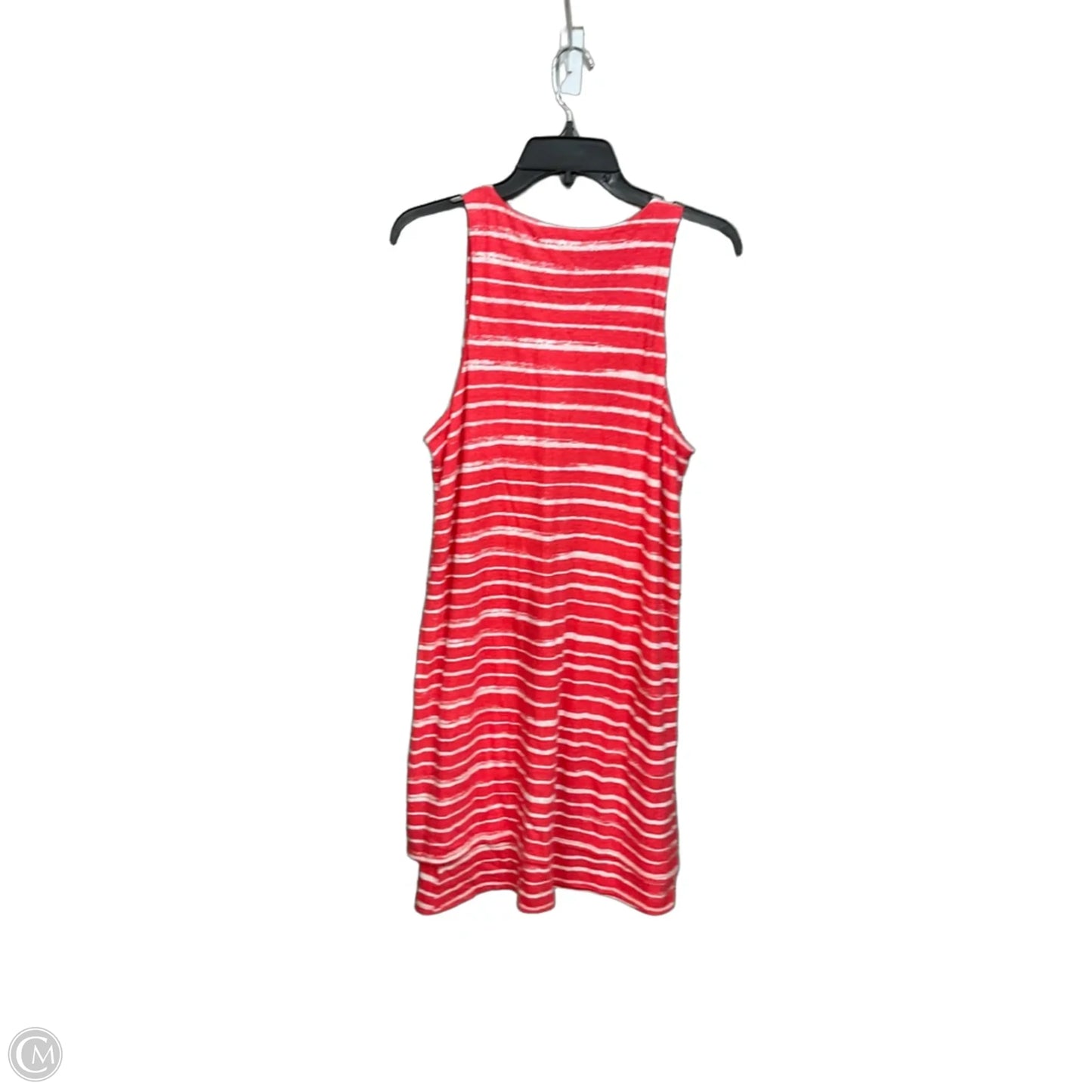 Dress Casual Midi By Gap In Striped Pattern, Size: M