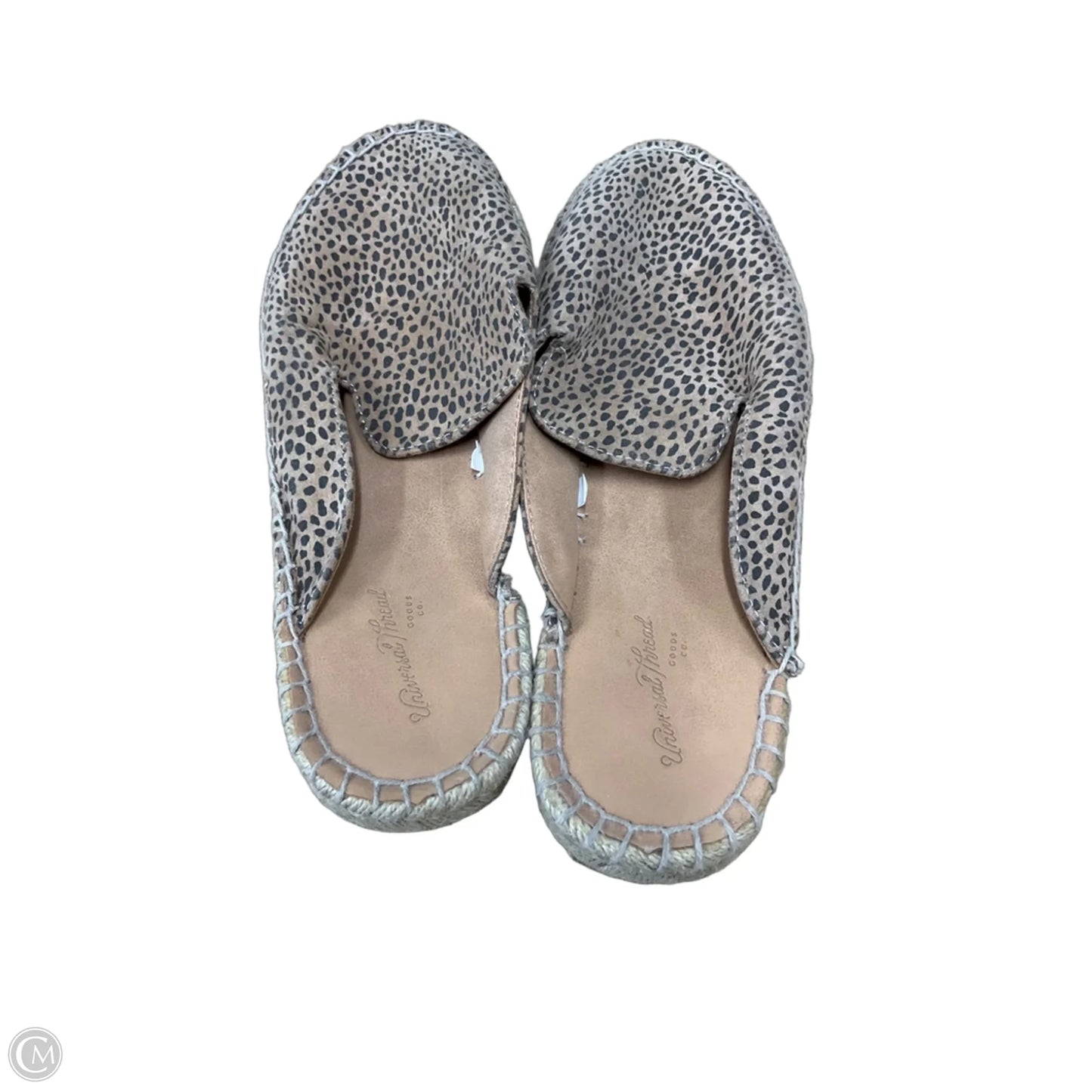 Shoes Flats By Universal Thread In Animal Print, Size: 6
