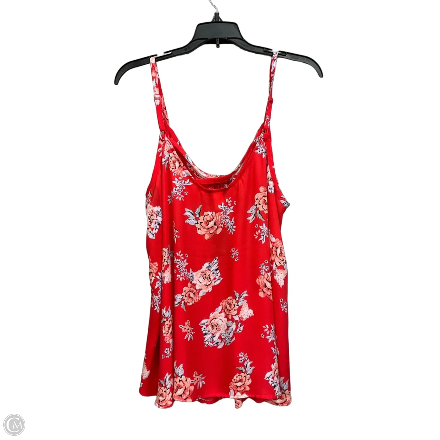 Top Sleeveless By Torrid In Floral Print, Size: 1x