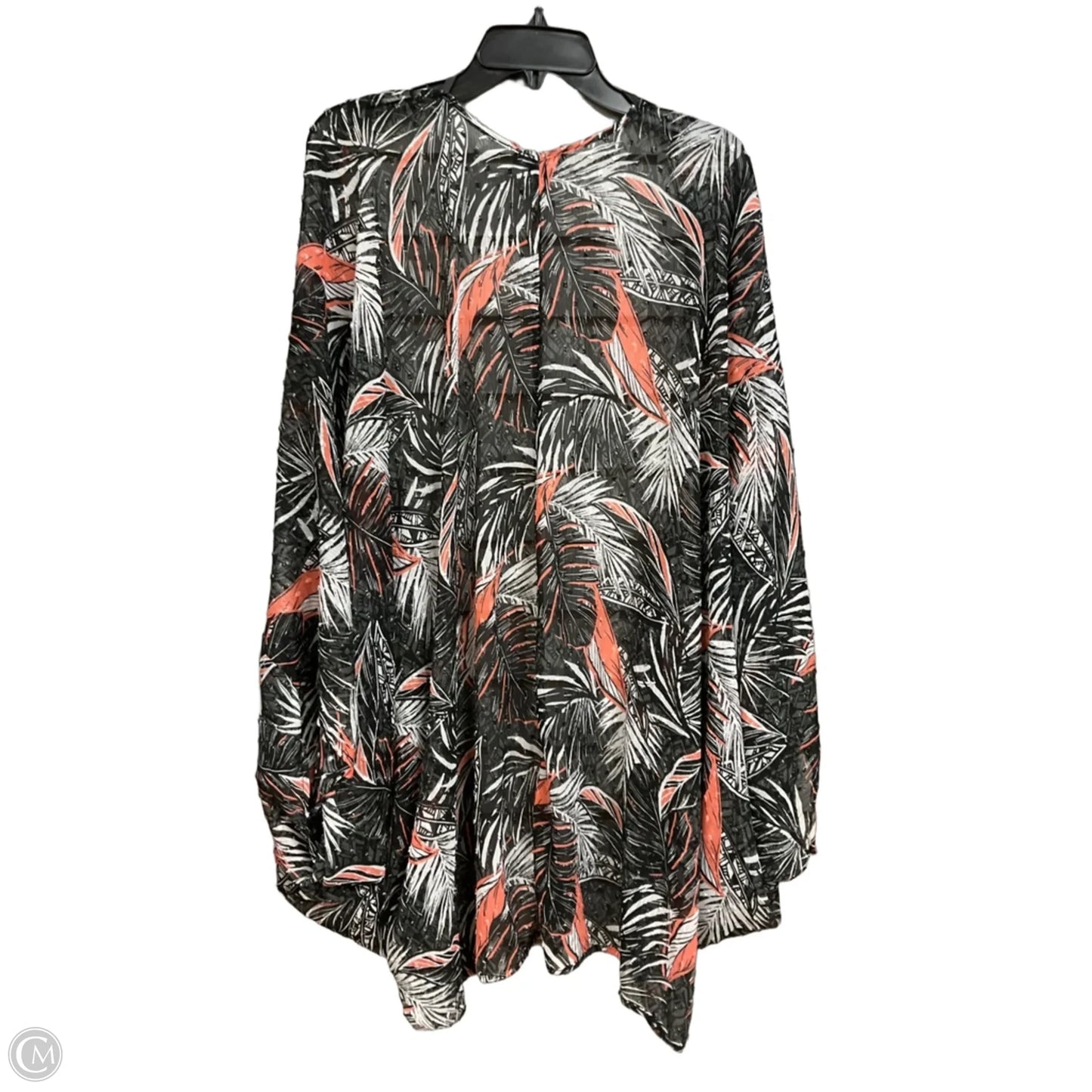 Kimono By Torrid In Floral Print, Size: 3x