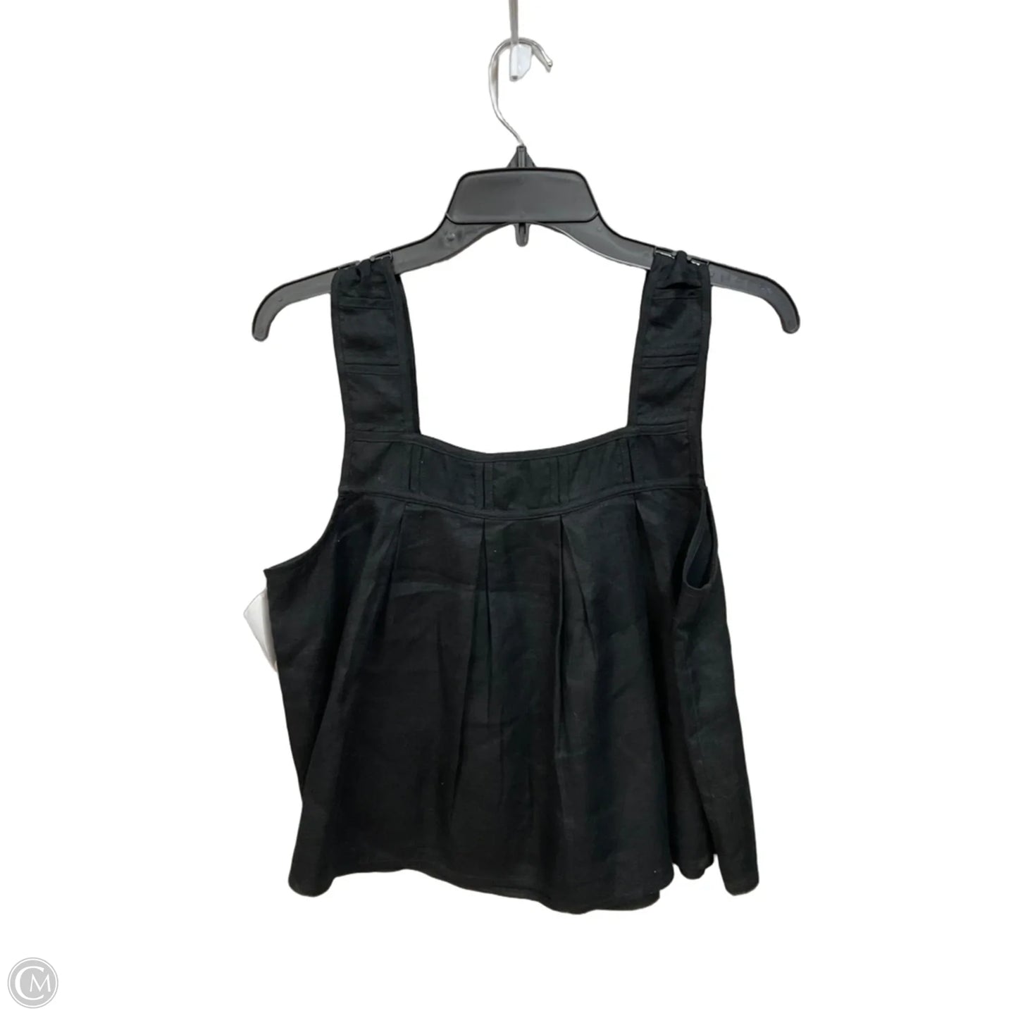 Top Sleeveless By Madewell In Black, Size: S