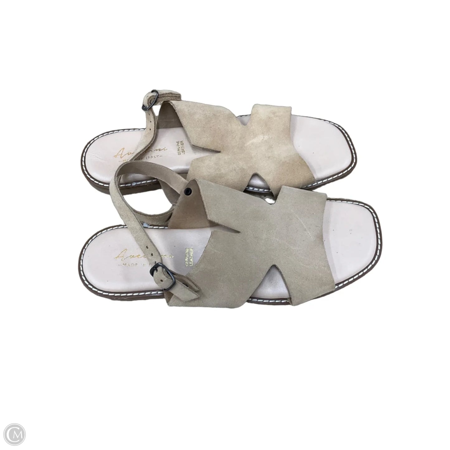 Sandals Flats By Cmb In Tan, Size: 9.5