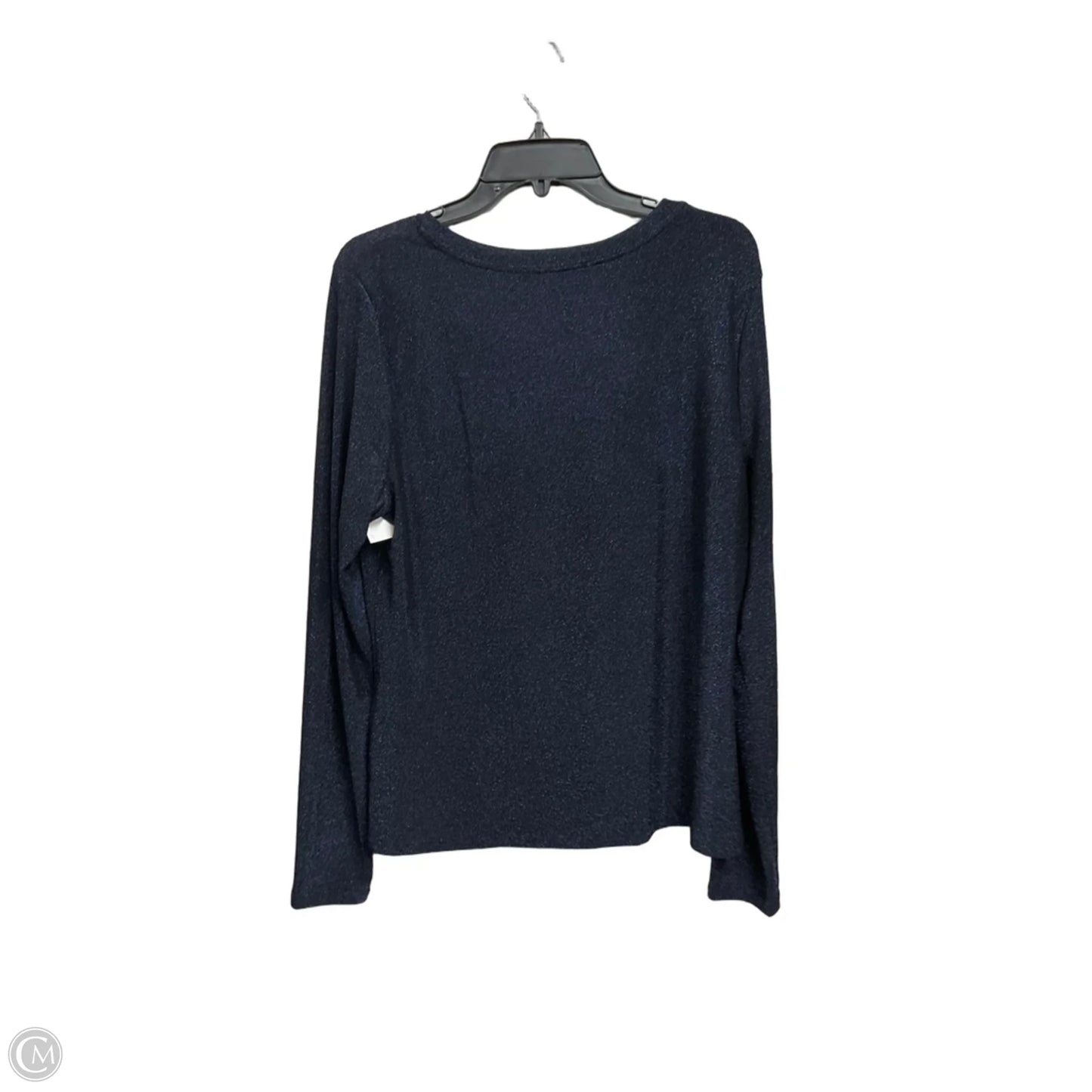 Top Long Sleeve By White House Black Market In Blue, Size: Xl