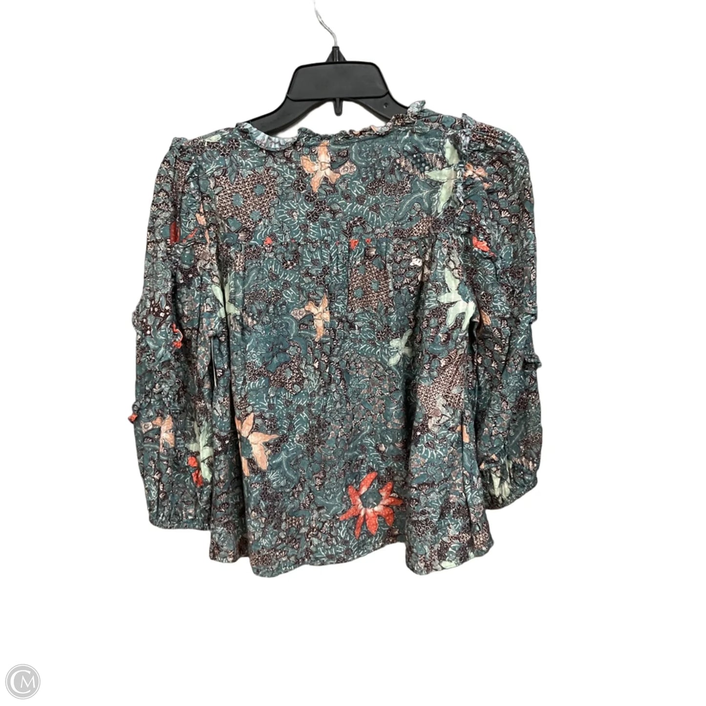 Blouse Long Sleeve By Ulla Johnson In Floral Print, Size: S