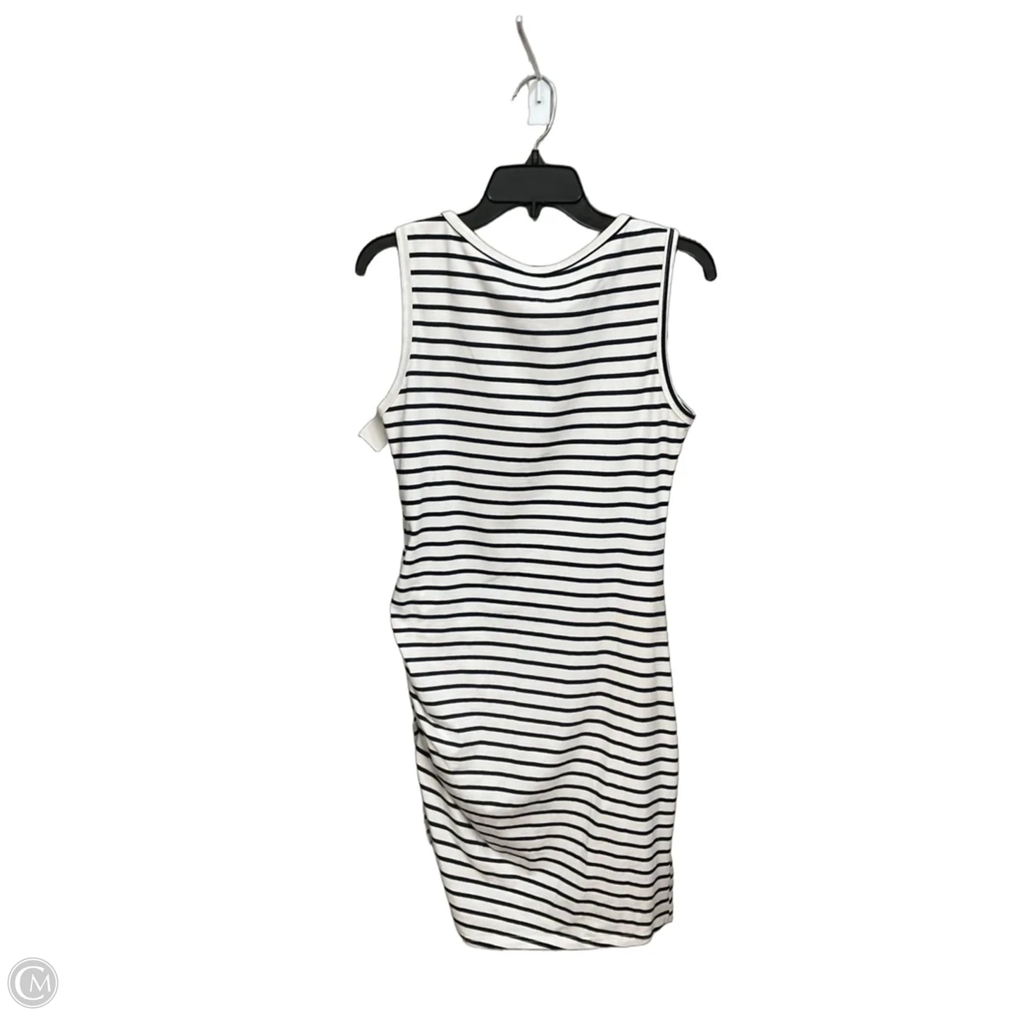 Dress Casual Midi By Btfbm In Striped Pattern, Size: M