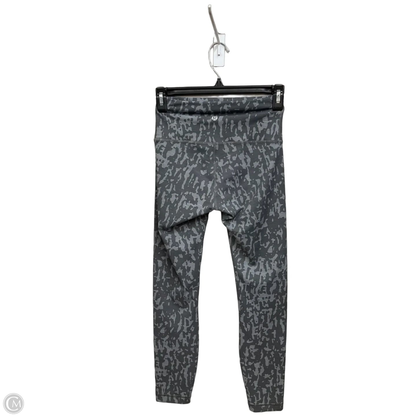 Athletic Leggings By Lululemon In Camouflage Print, Size: 4