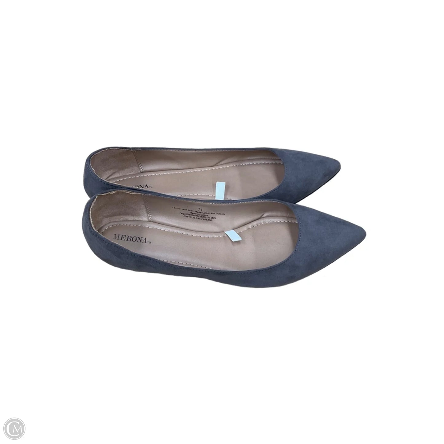 Shoes Flats By Merona In Grey, Size: 11
