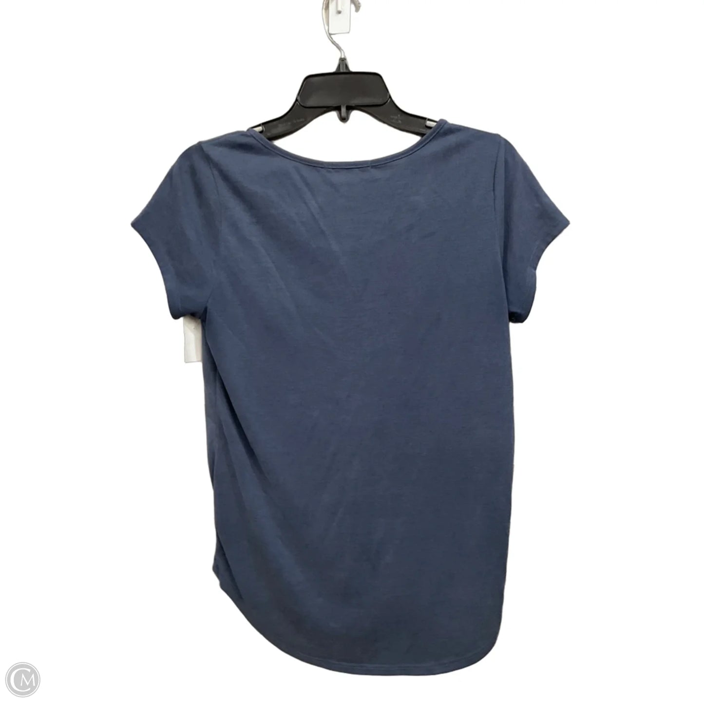 Top Short Sleeve By Green Envelope In Blue, Size: S