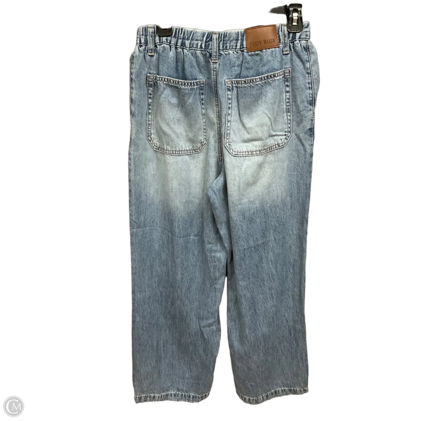 Jeans Wide Leg By Judy Blue In Blue Denim, Size: 2