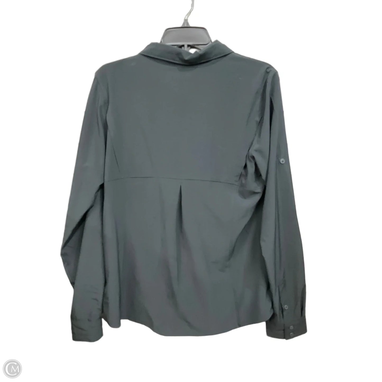 Blouse Long Sleeve By Columbia In Black, Size: L