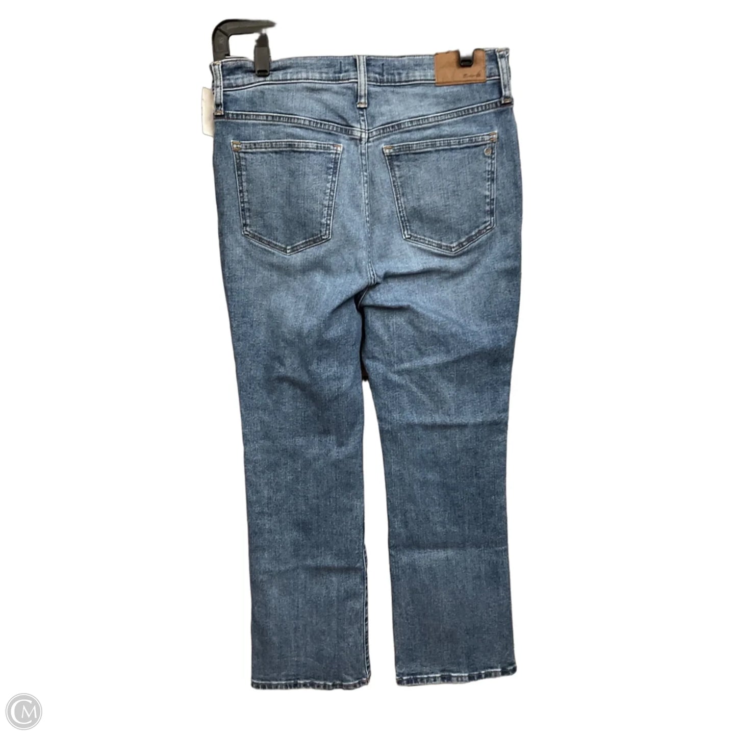 Jeans Straight By Madewell In Blue Denim, Size: 8