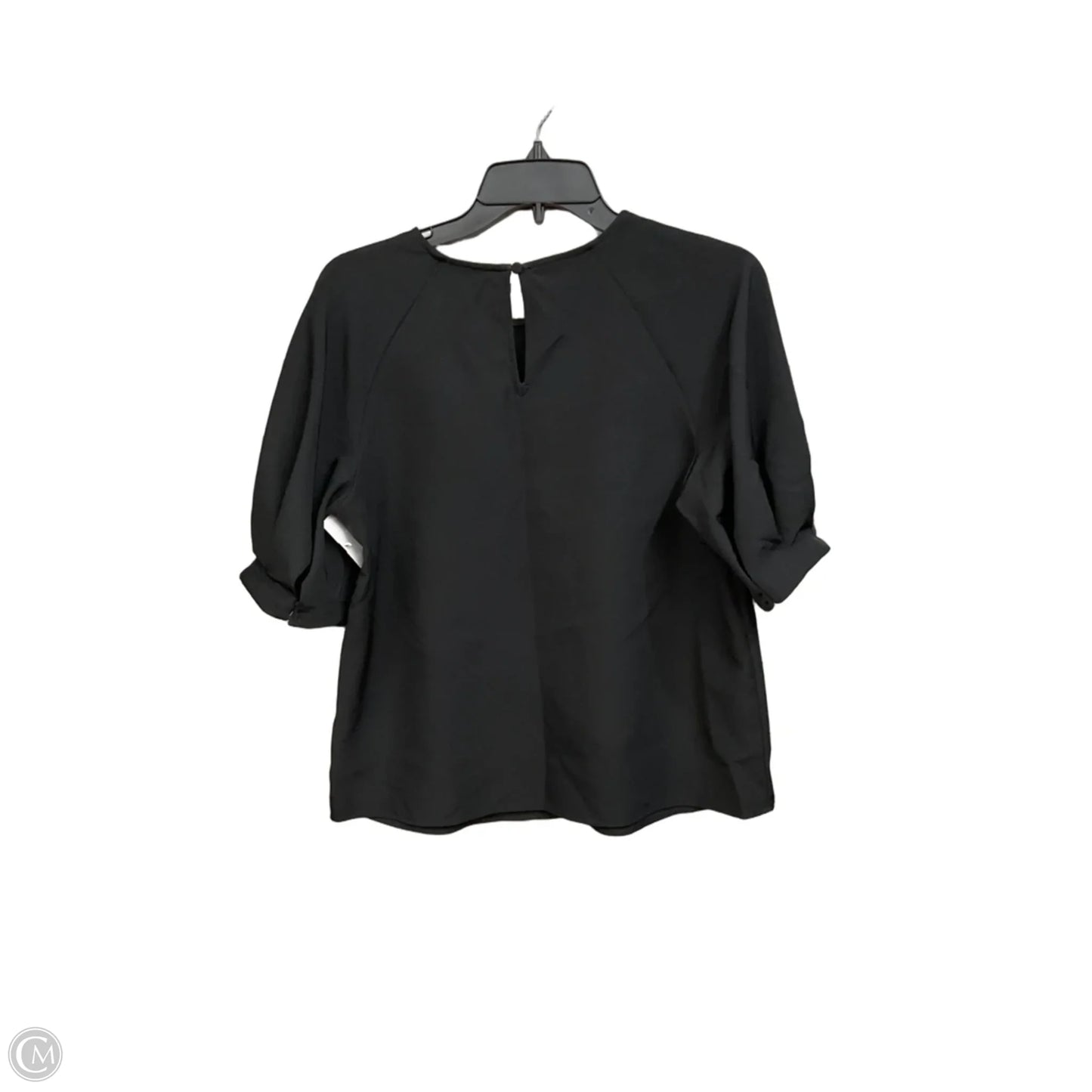 Top Short Sleeve By Express In Black, Size: S
