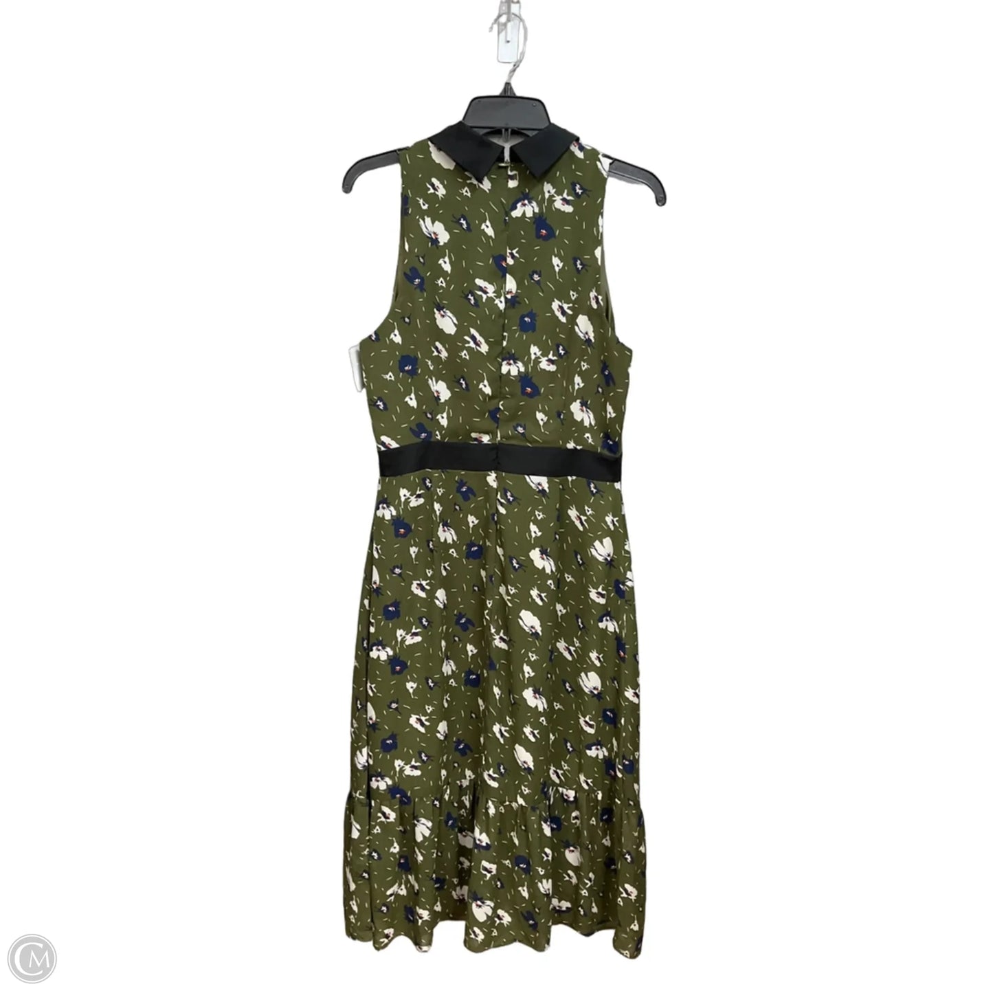 Dress Casual Midi By Cmc In Floral Print, Size: L