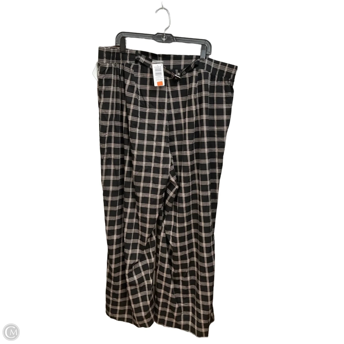 Pants Dress By Torrid In Checkered Pattern, Size: 20
