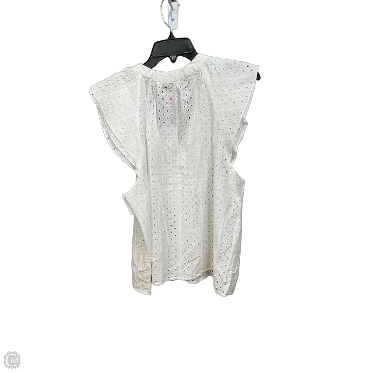 Top Sleeveless By Nanette By Nanette Lepore In White, Size: Xl