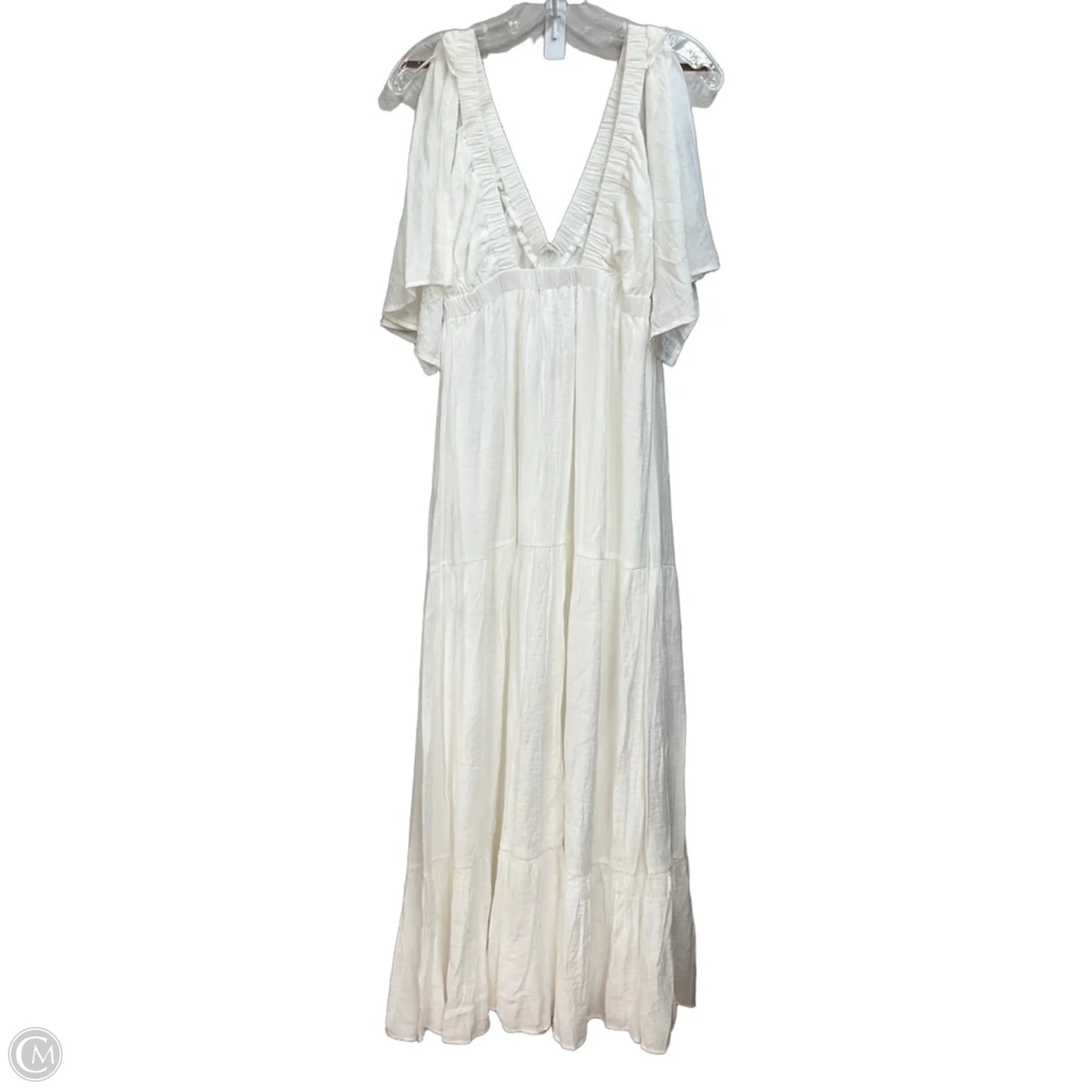 Dress Casual Maxi By Vici In White, Size: M