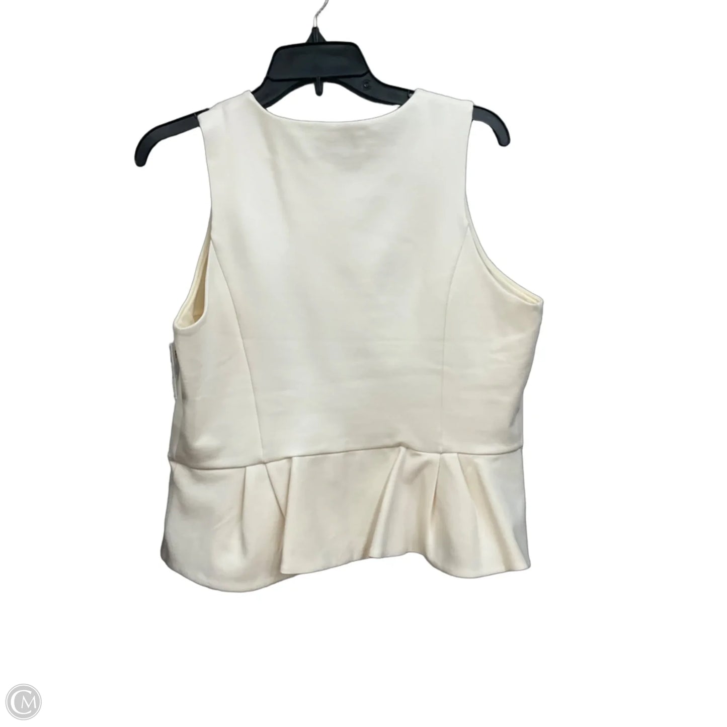 Top Sleeveless By Express In Cream, Size: L