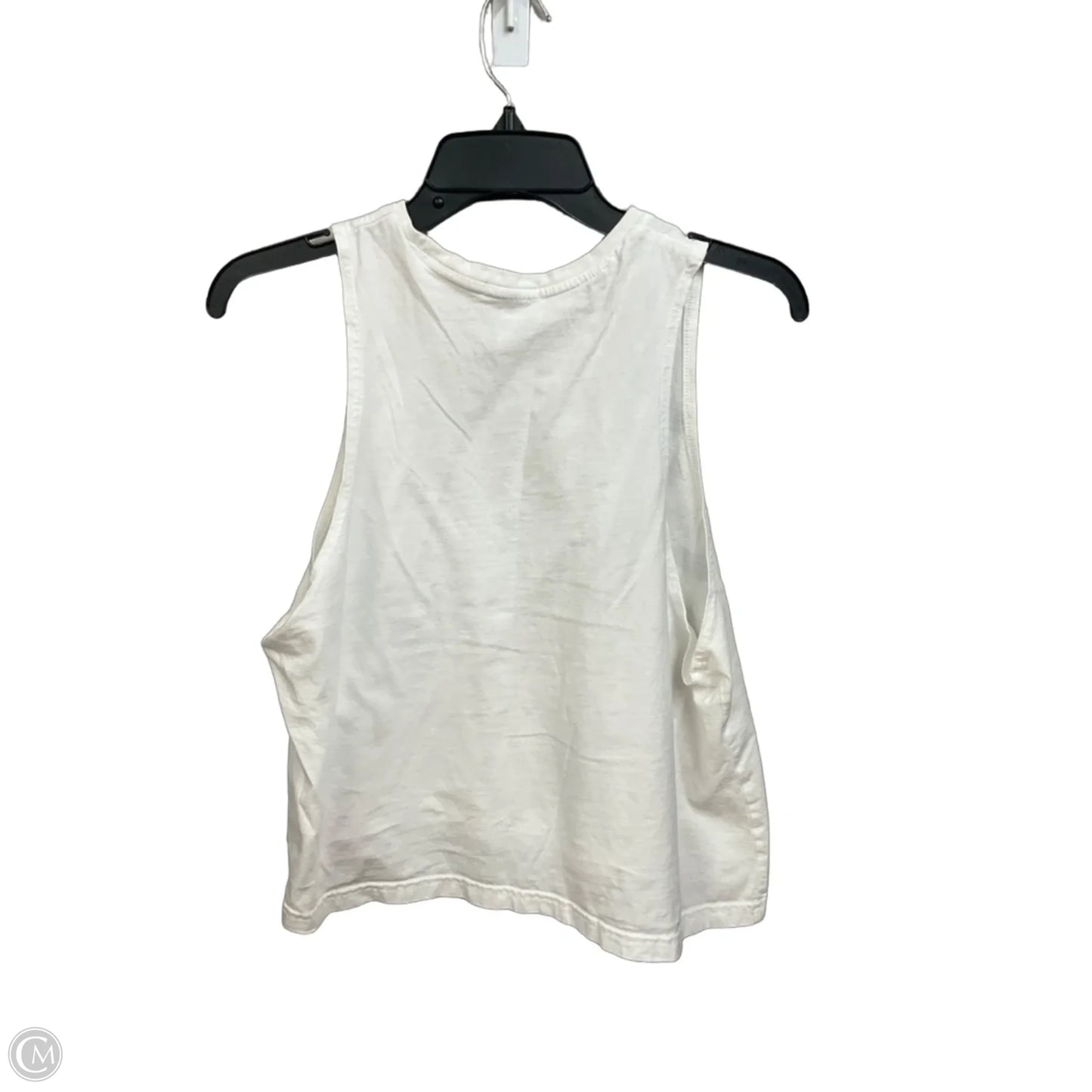 Athletic Tank Top By Adidas In White, Size: L