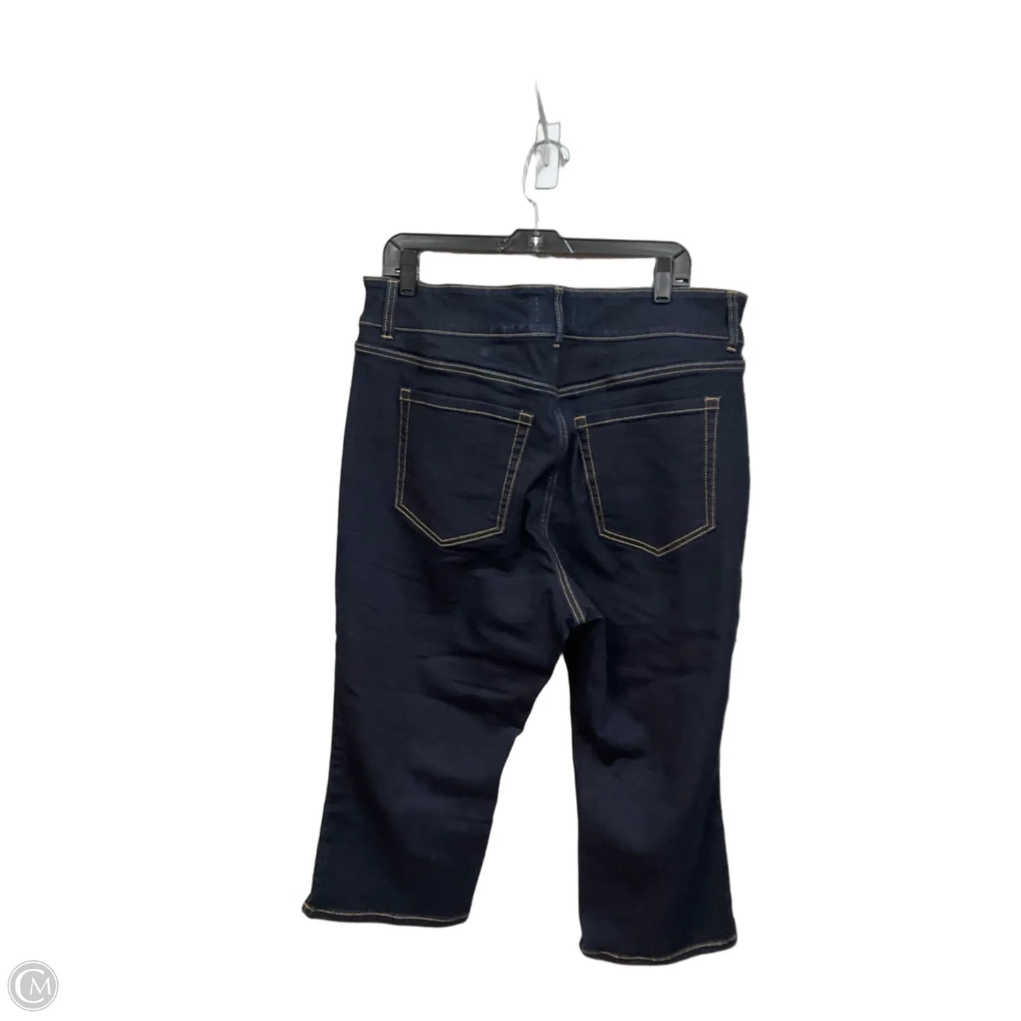 Jeans Cropped By Lane Bryant In Blue Denim, Size: 18