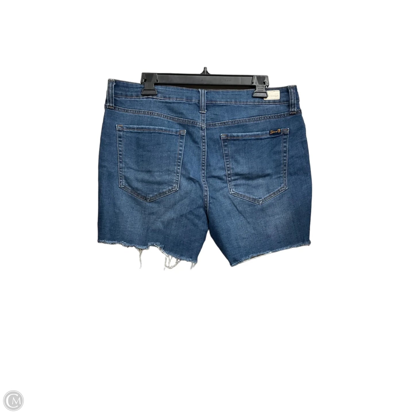 Shorts By Seven 7 In Blue Denim, Size: 12