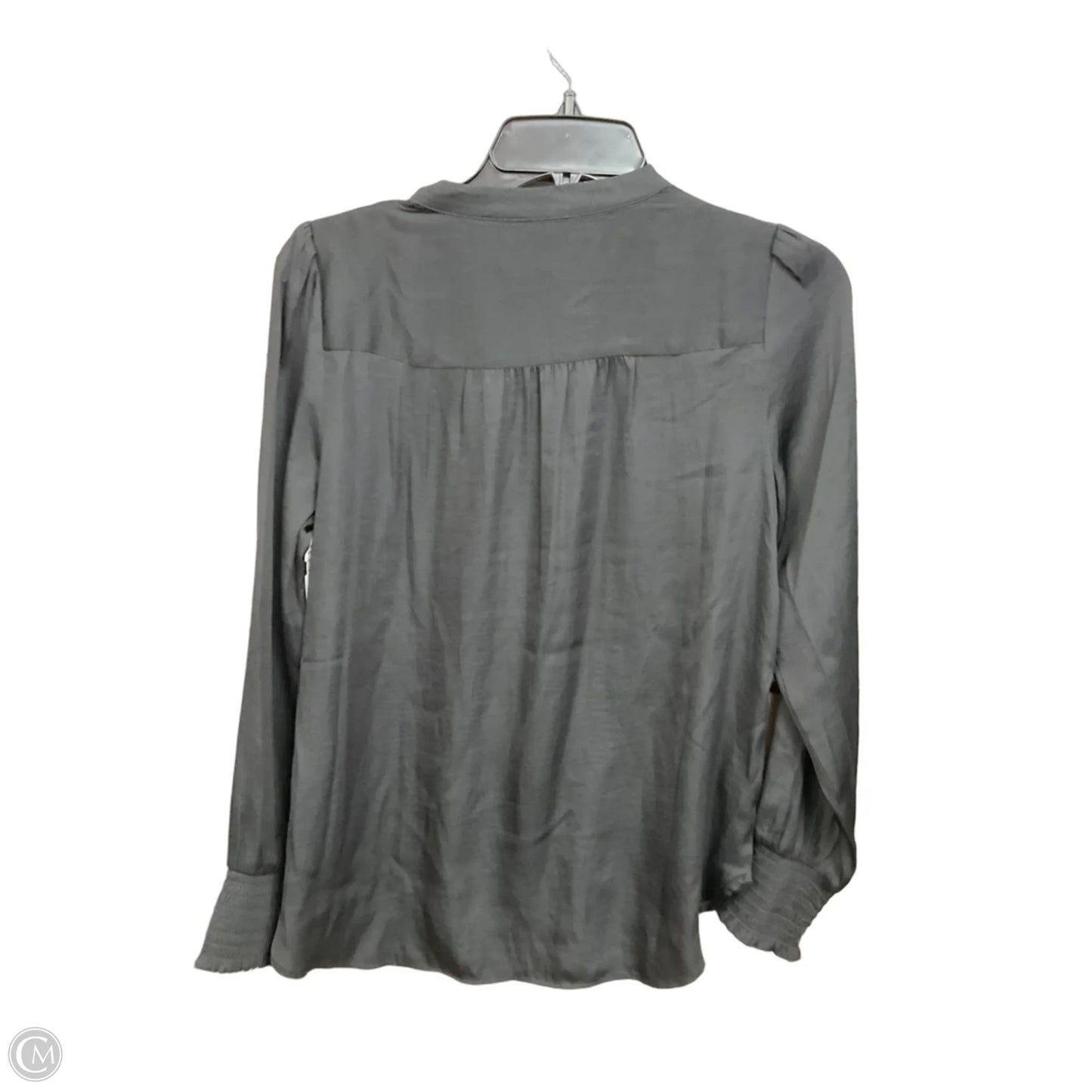 Blouse Long Sleeve By Loft In Black, Size: Sp