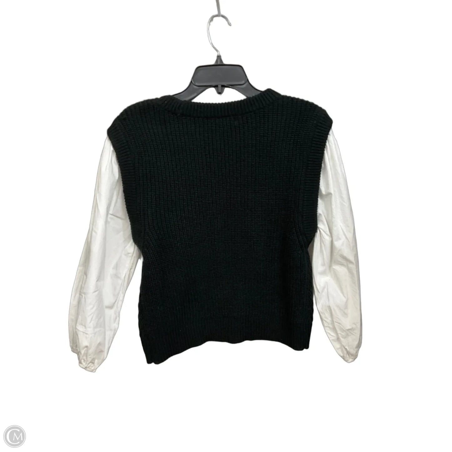 Top Long Sleeve By Sanctuary In Black & White, Size: Xs