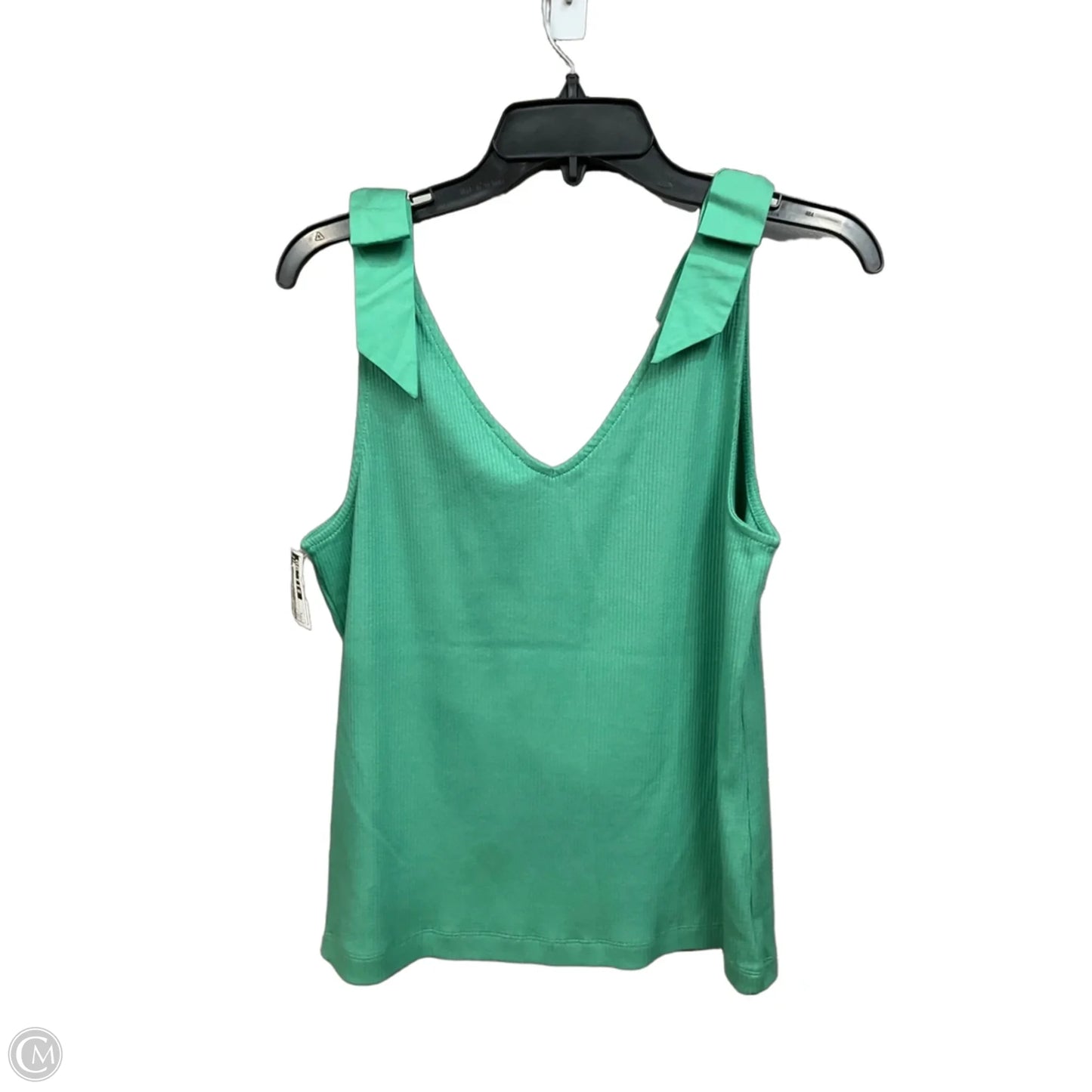 Top Sleeveless By J. Crew In Green, Size: L