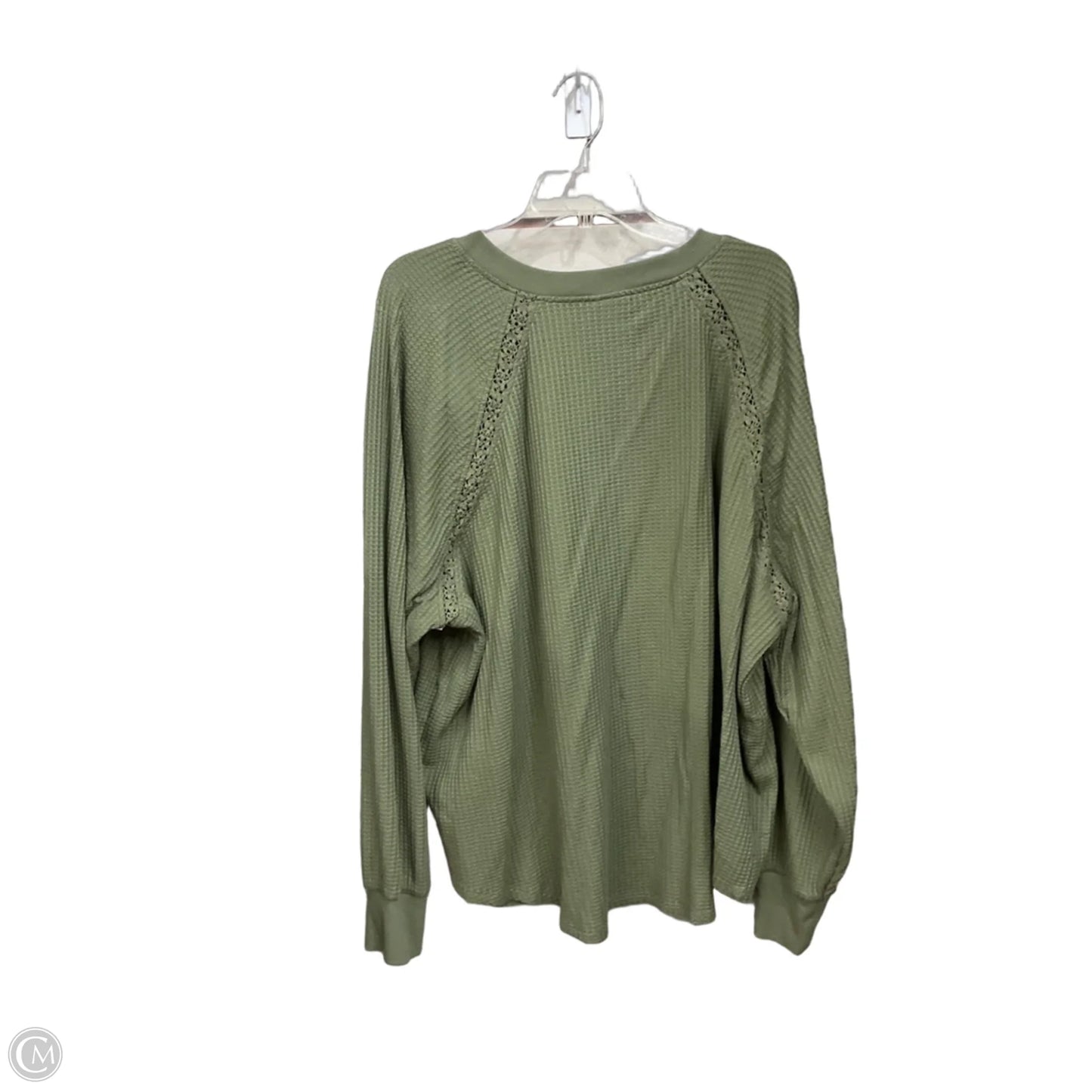 Top Long Sleeve By Torrid In Green, Size: 3x