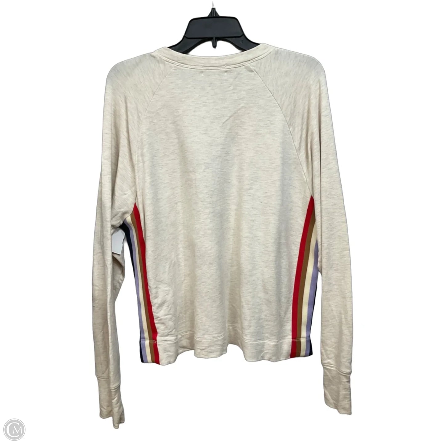 Sweatshirt Crewneck By Evereve In Tan, Size: L