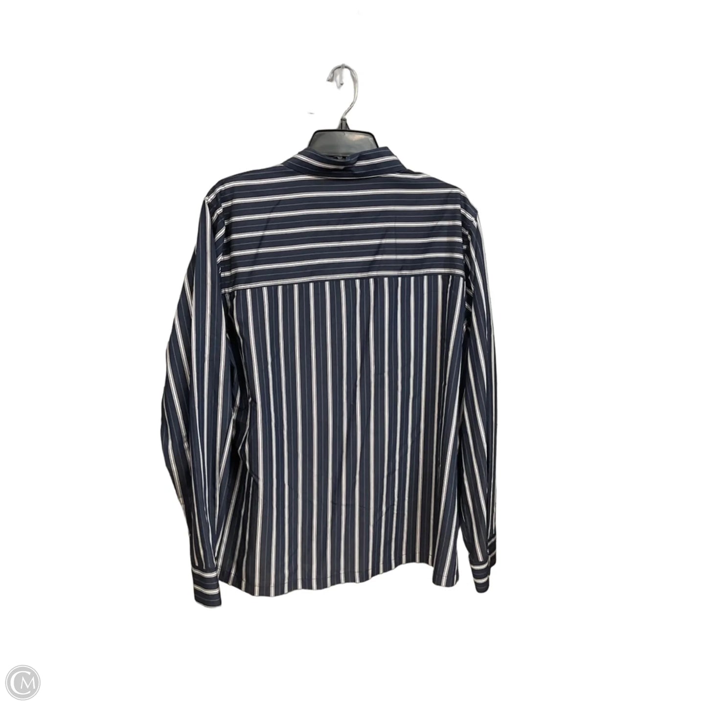 Top Long Sleeve By Z Supply In Striped Pattern, Size: M
