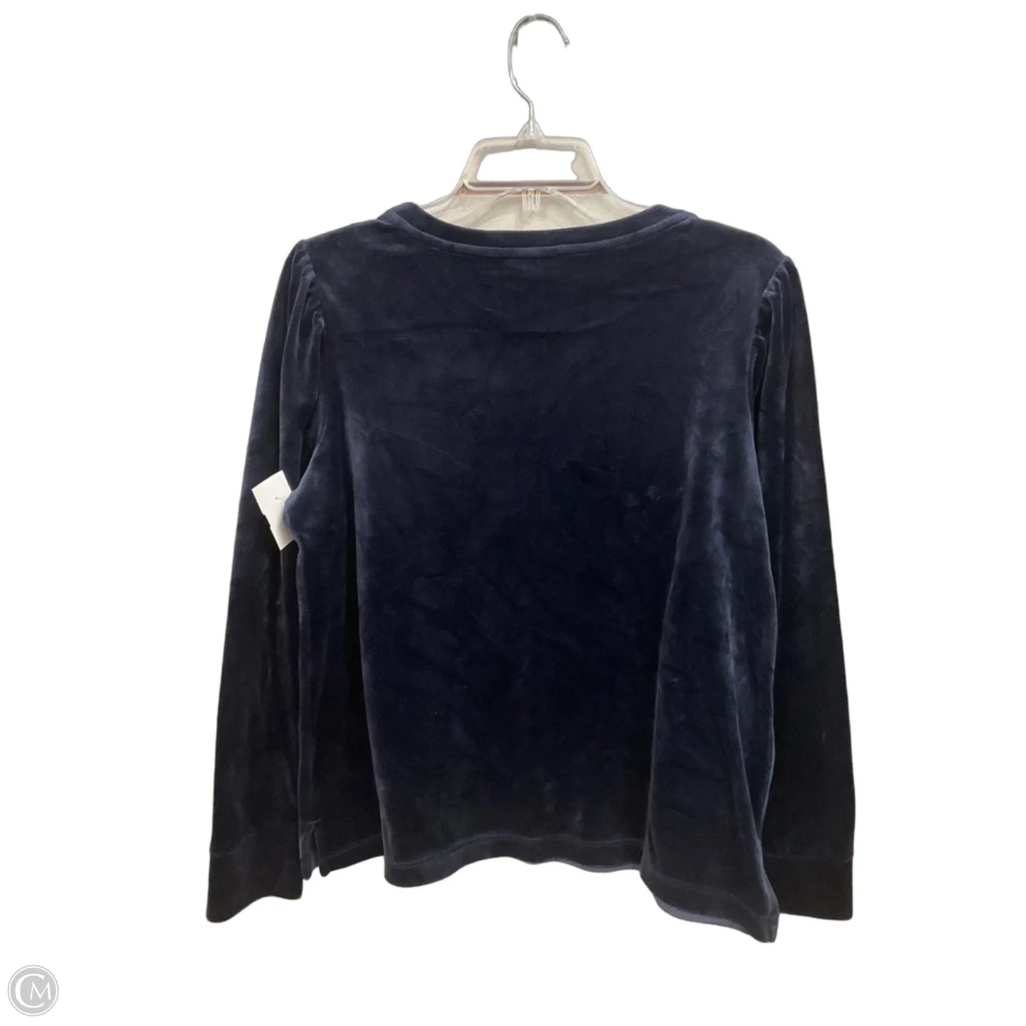 Top Long Sleeve By Chicos In Navy, Size: M