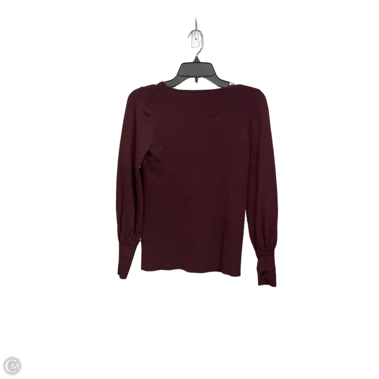 Sweater By Talbots In Maroon, Size: S