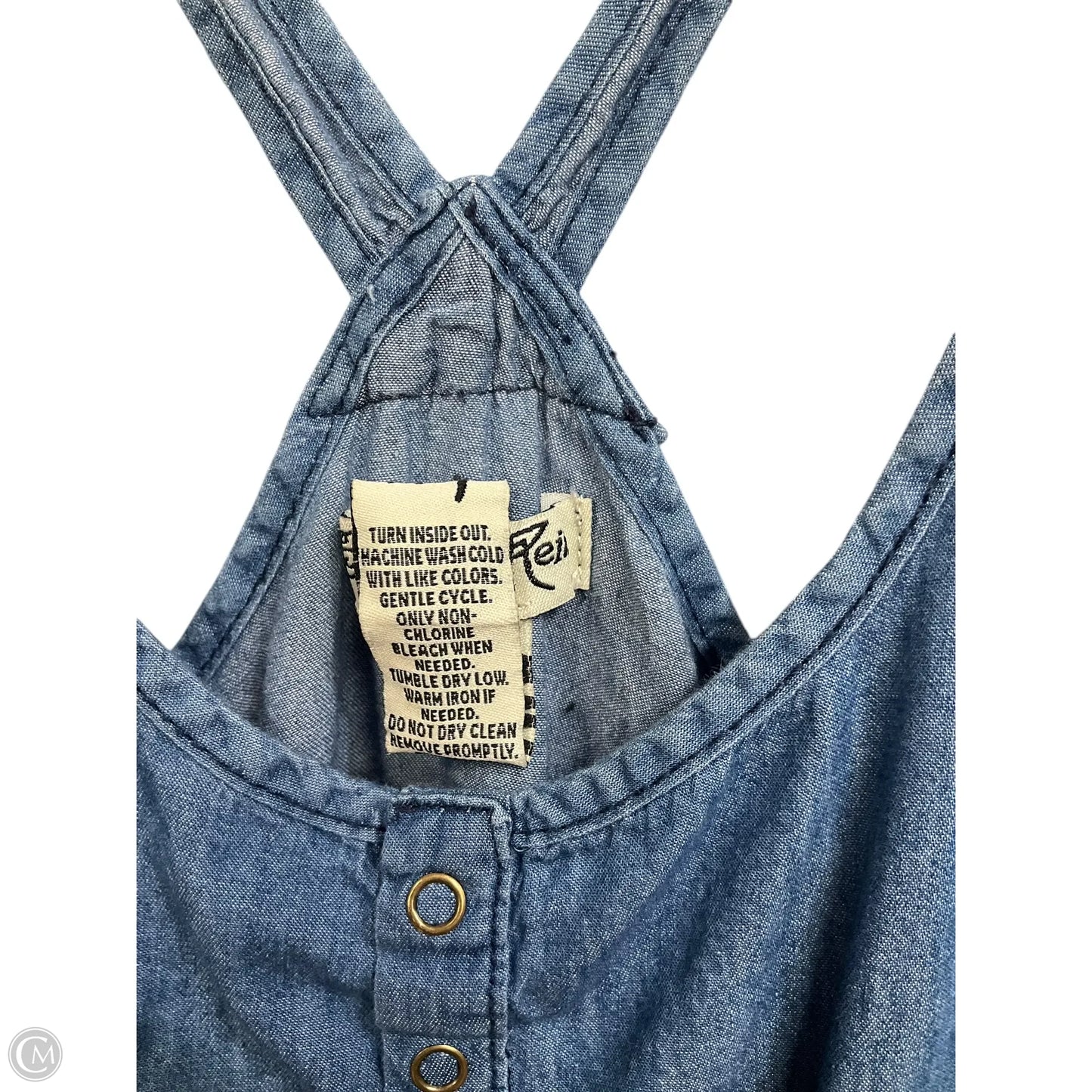 Romper By Indigo Rein In Blue Denim, Size: M