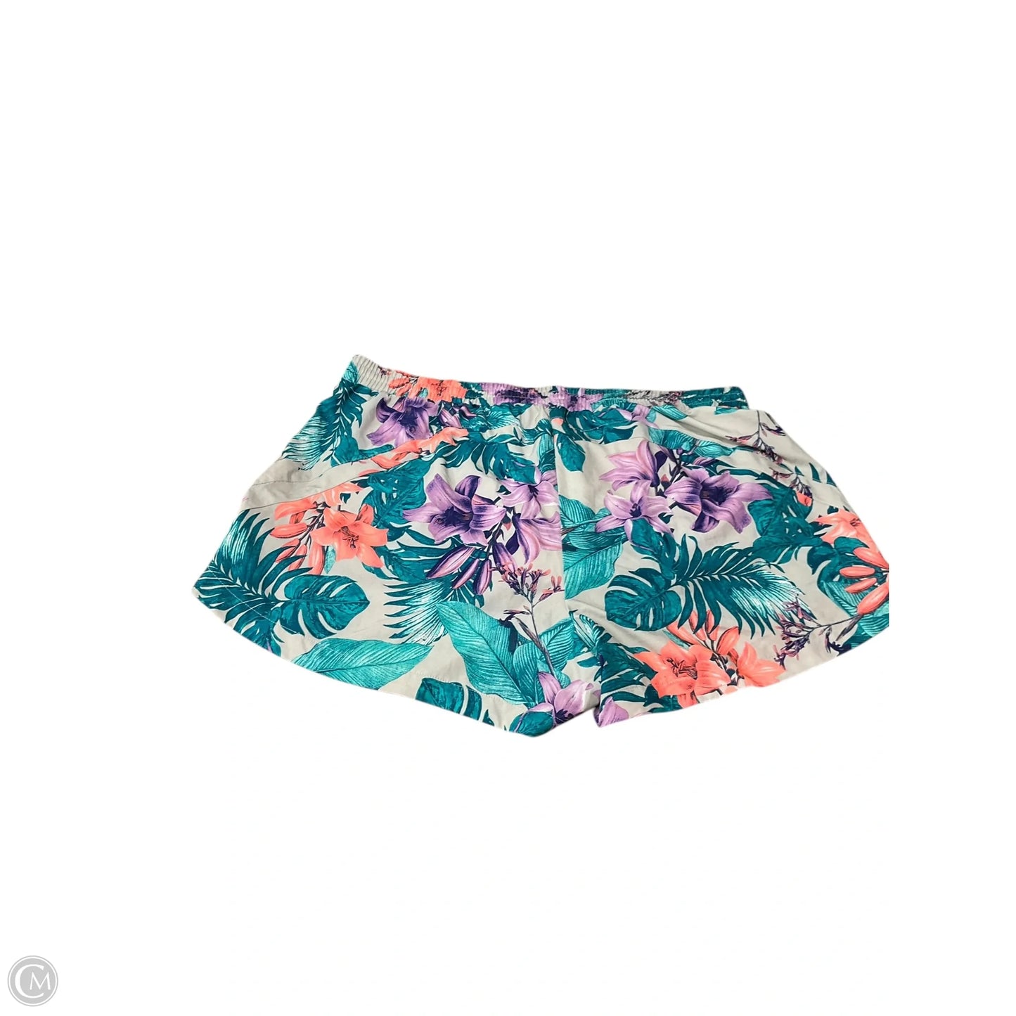 Athletic Shorts By Xersion In Floral Print, Size: Xxl