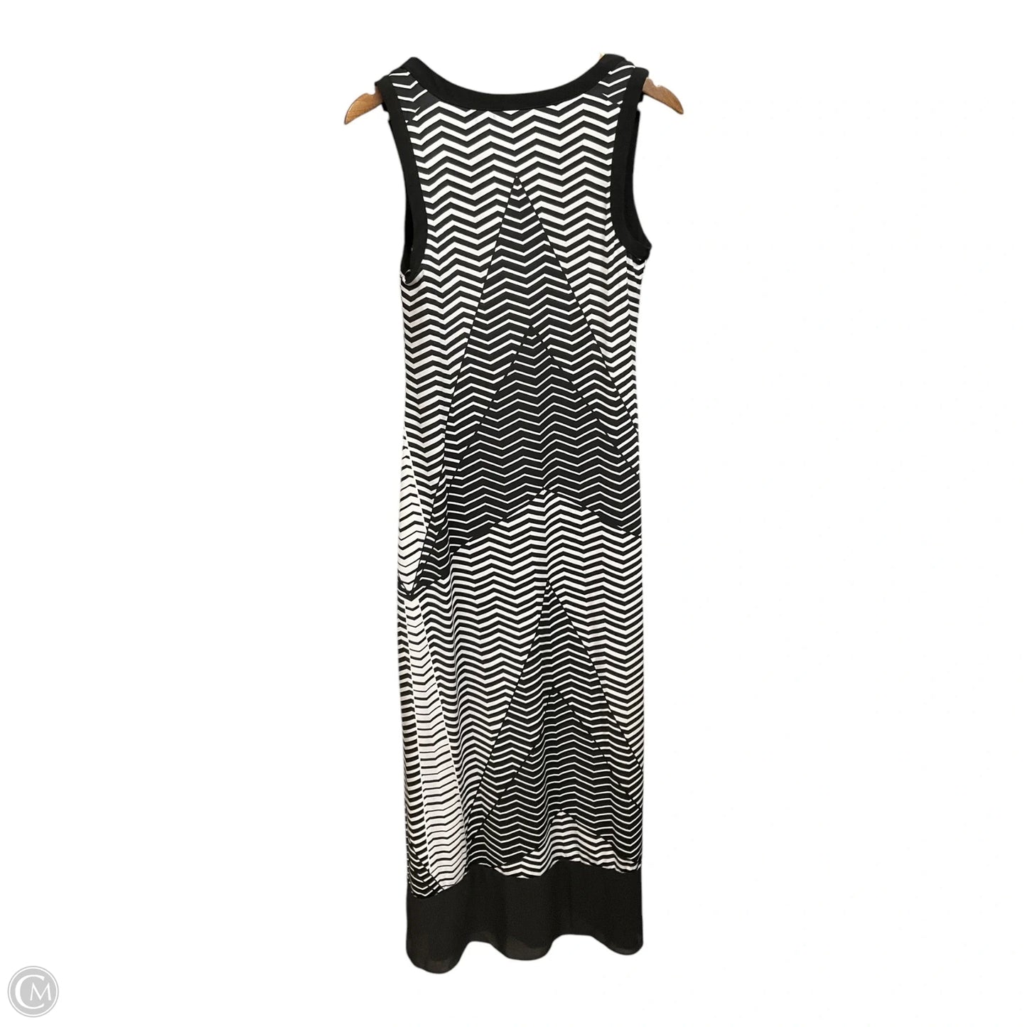 Dress Casual Maxi By Ny Collection In Black & White, Size: M