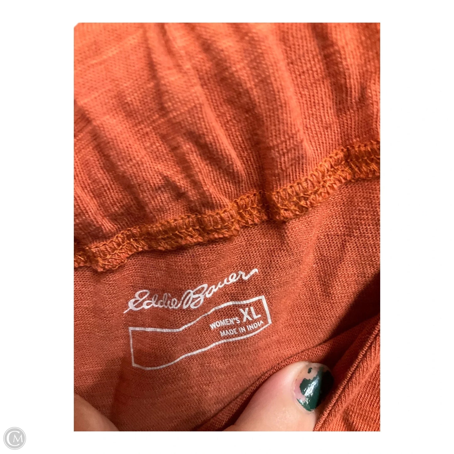 Tank Top By Eddie Bauer In Orange, Size: Xl