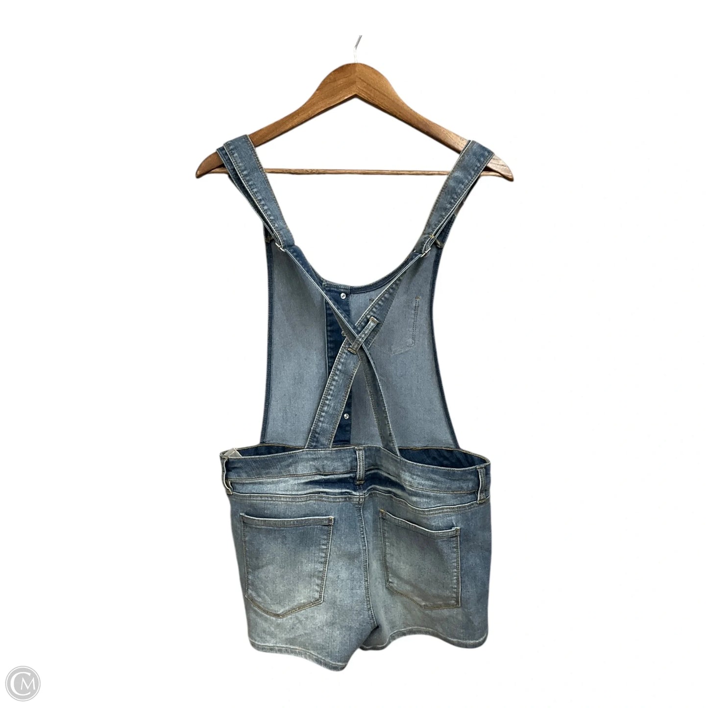 Shortalls By Cmc In Blue Denim, Size: Xl
