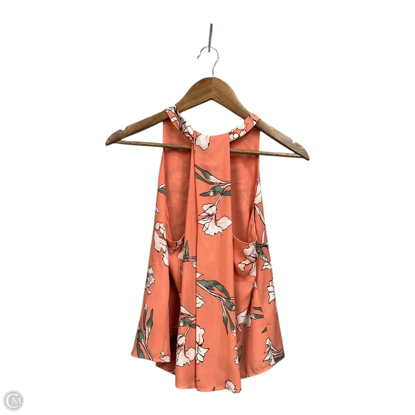 Top Sleeveless By Loft In Floral Print, Size: Xsp