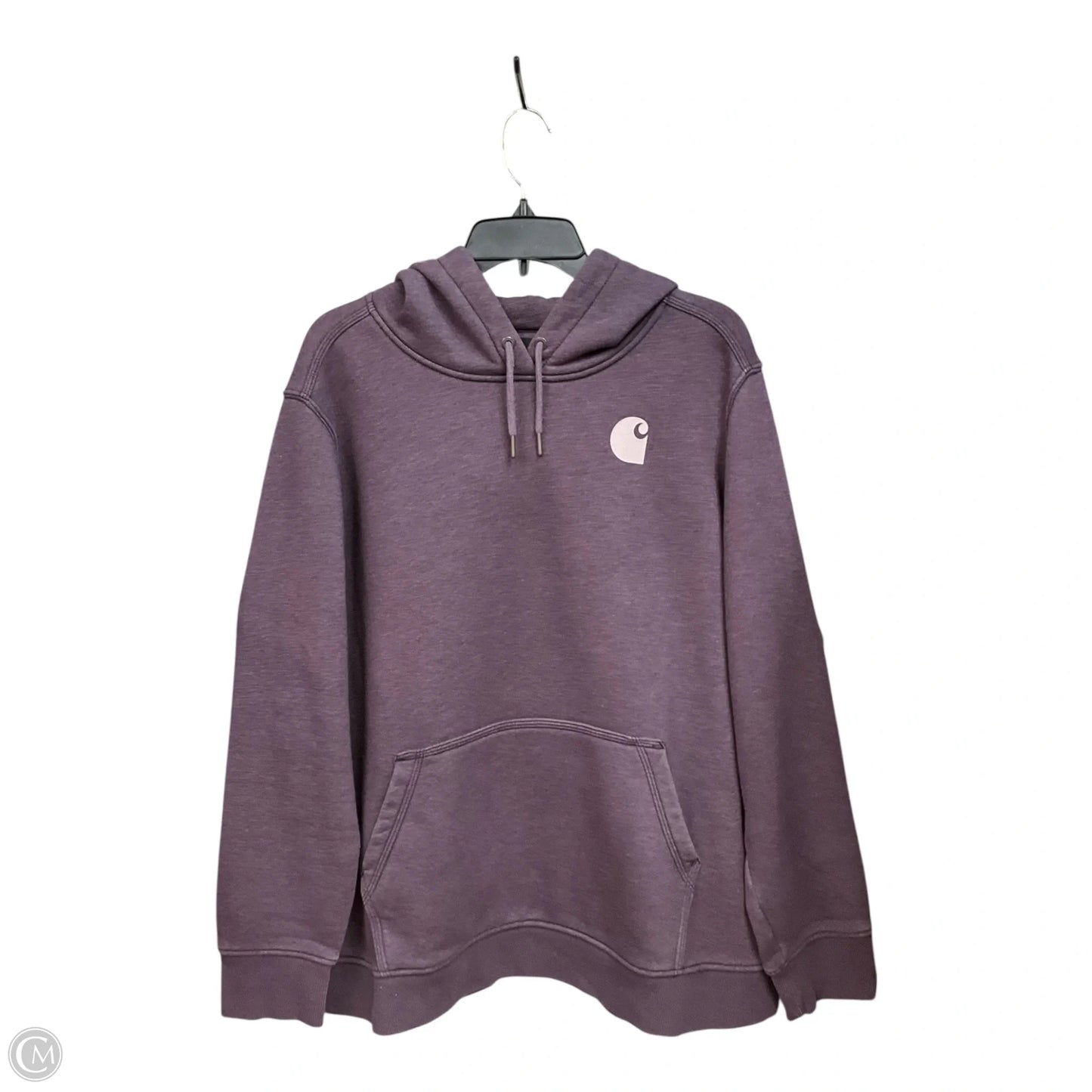 Sweatshirt Hoodie By Carhartt In Purple, Size: 3x