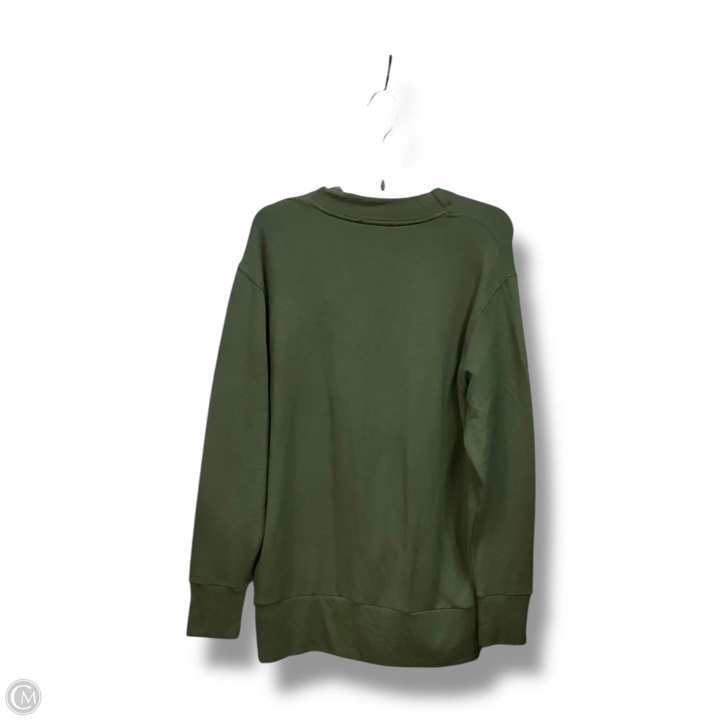 Sweatshirt Collar By Athleta In Green, Size: M