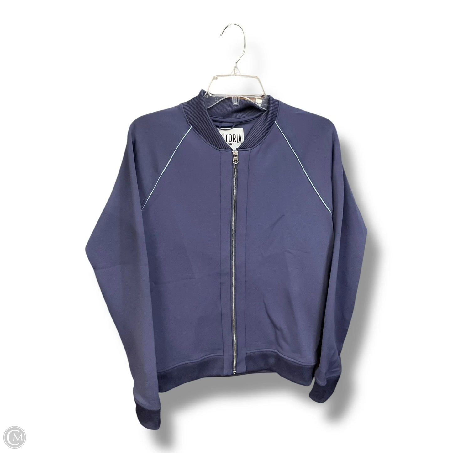 Athletic Jacket By Victorias Secret In Blue, Size: S