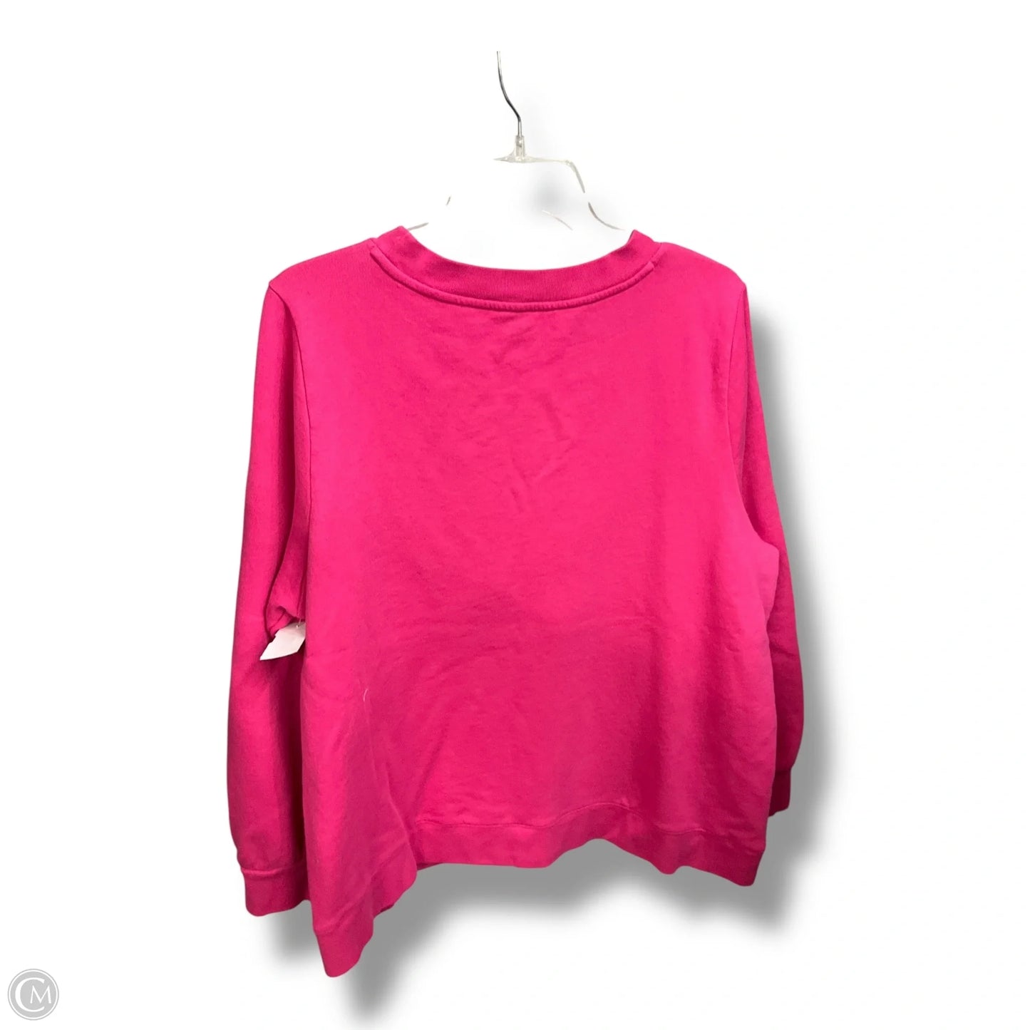 Sweatshirt Crewneck By Talbots In Pink, Size: 2x