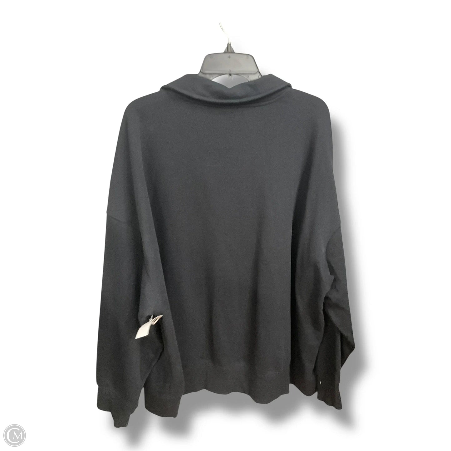 Sweatshirt Collar By Ava & Viv In Black, Size: 4x