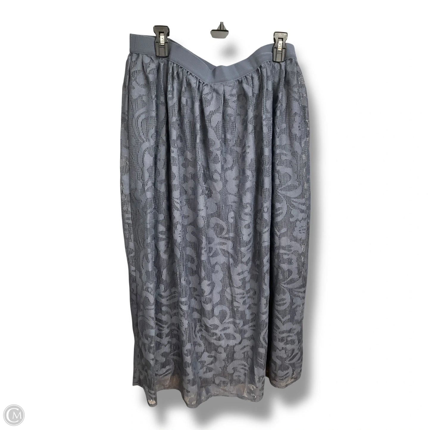 Skirt Midi By Lane Bryant In Grey, Size: 2x