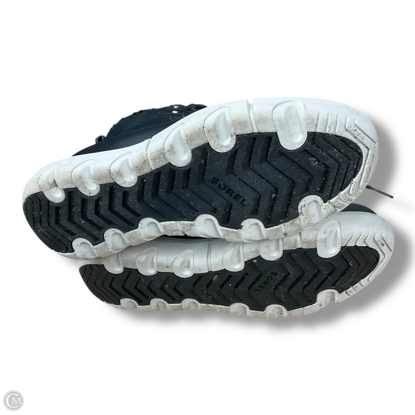 Boots Snow By Sorel In Black & White, Size: 8