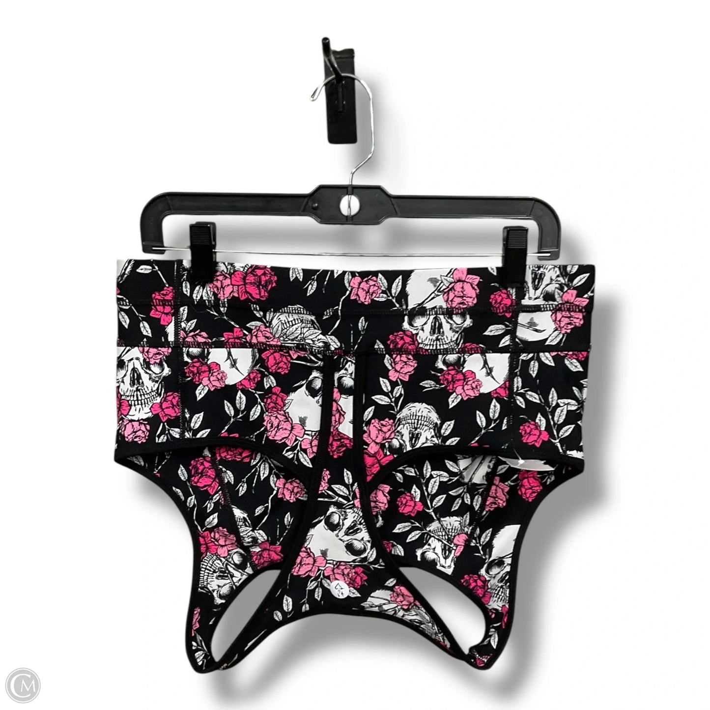 Athletic Bra By Torrid In Black & Pink, Size: 1x