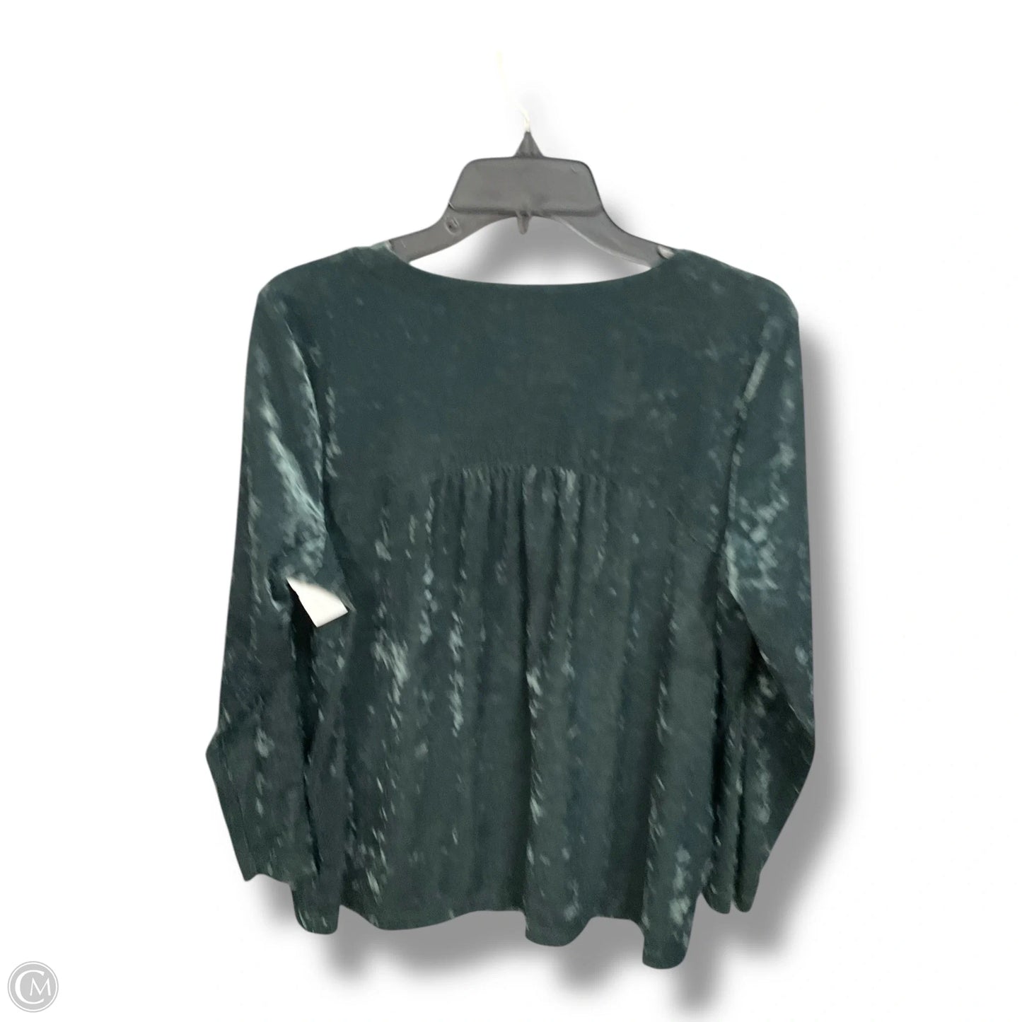 Top Long Sleeve By J. Jill In Green, Size: L